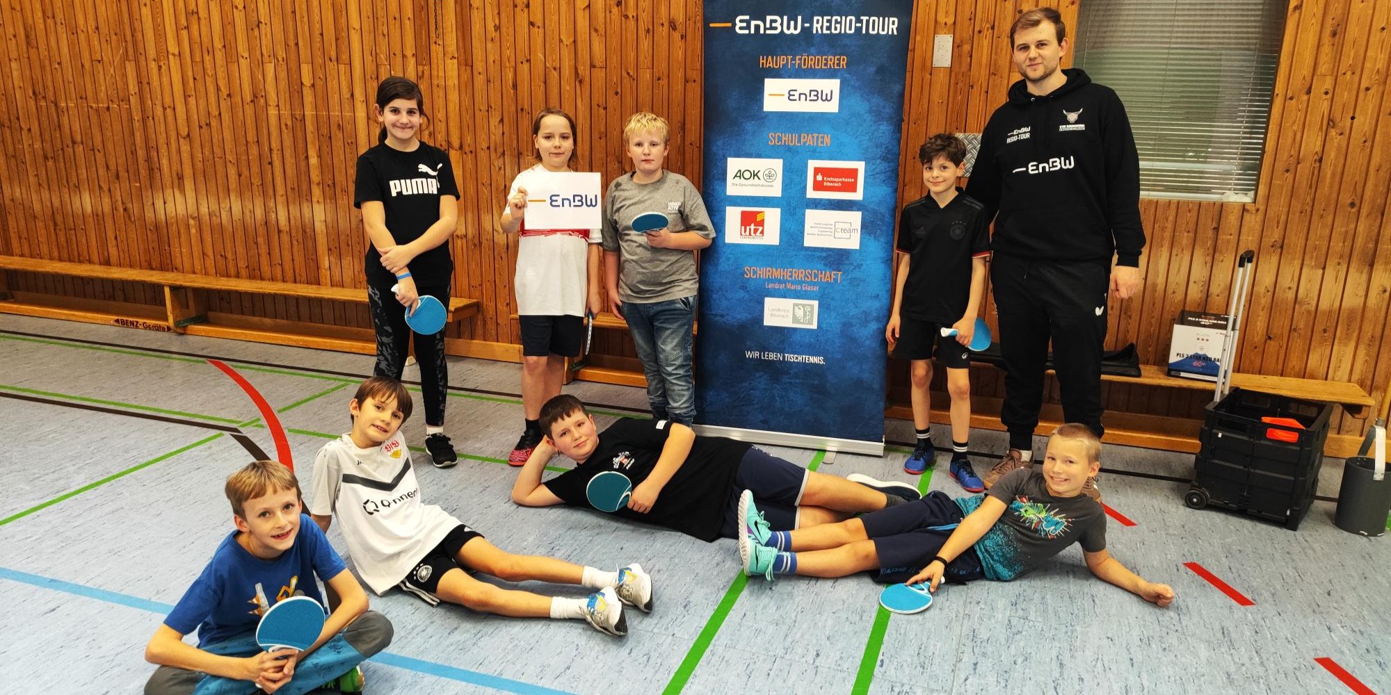 EnBW-Regiotour 25/26: TTF begeistern Schüler für Tischtennis